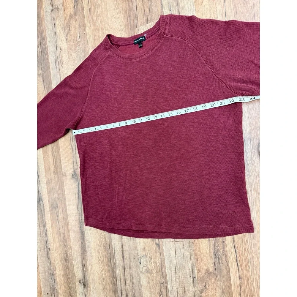 Banana Republic XL Burgundy Raglan Long Sleeve‎ Pullover Top